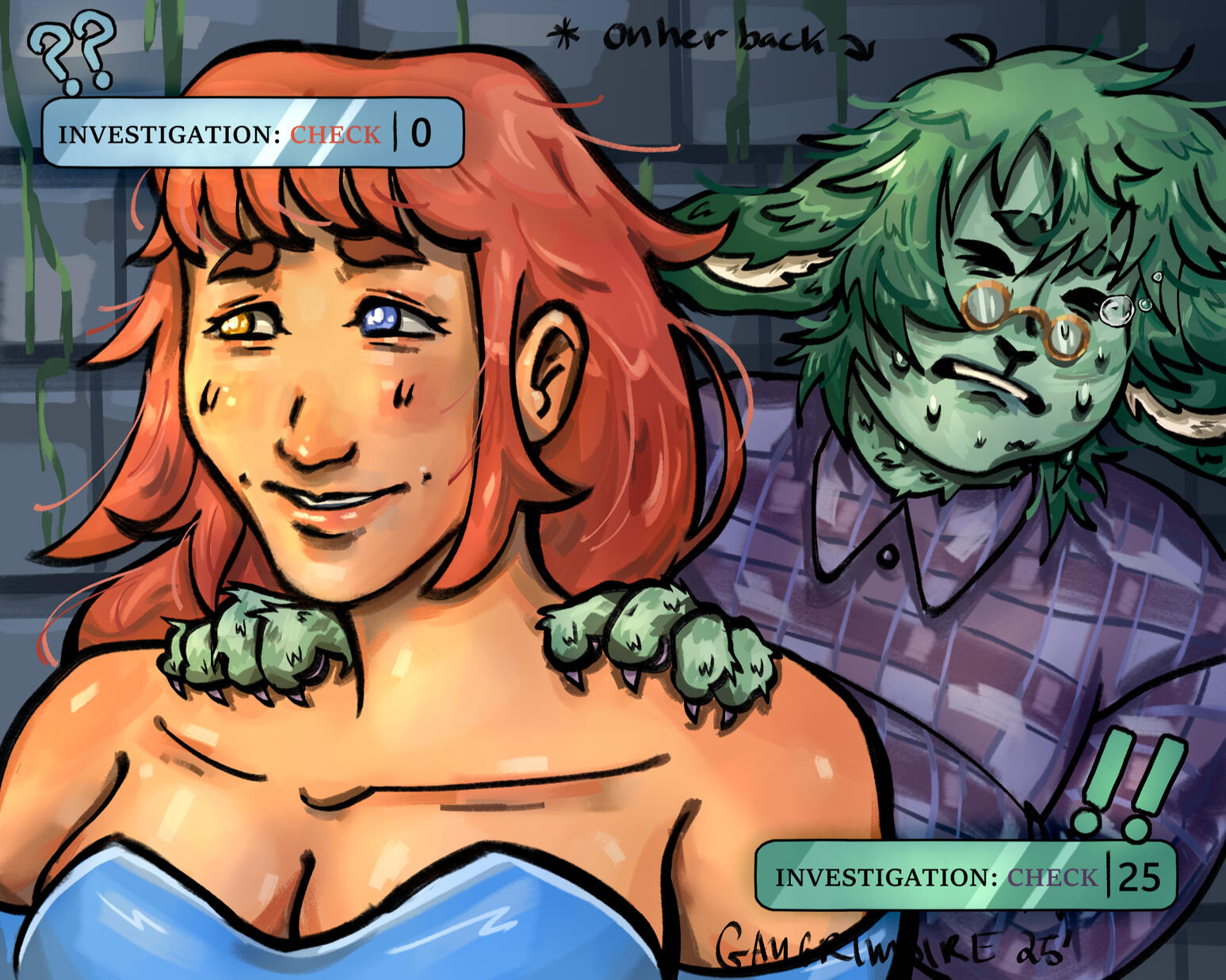 fion and magnolia | magnolia @marinaraarts