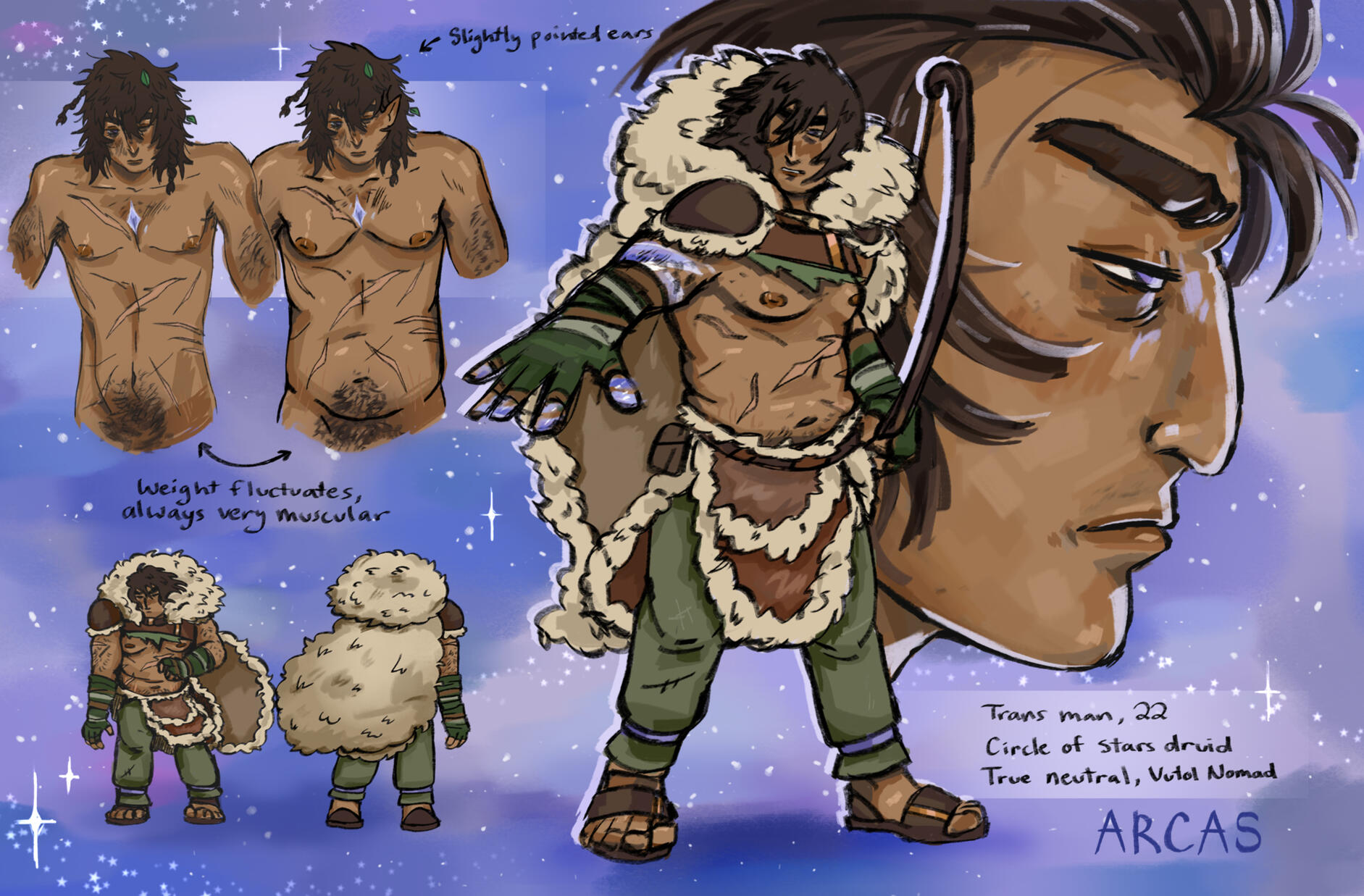 Arcas Character Sheet